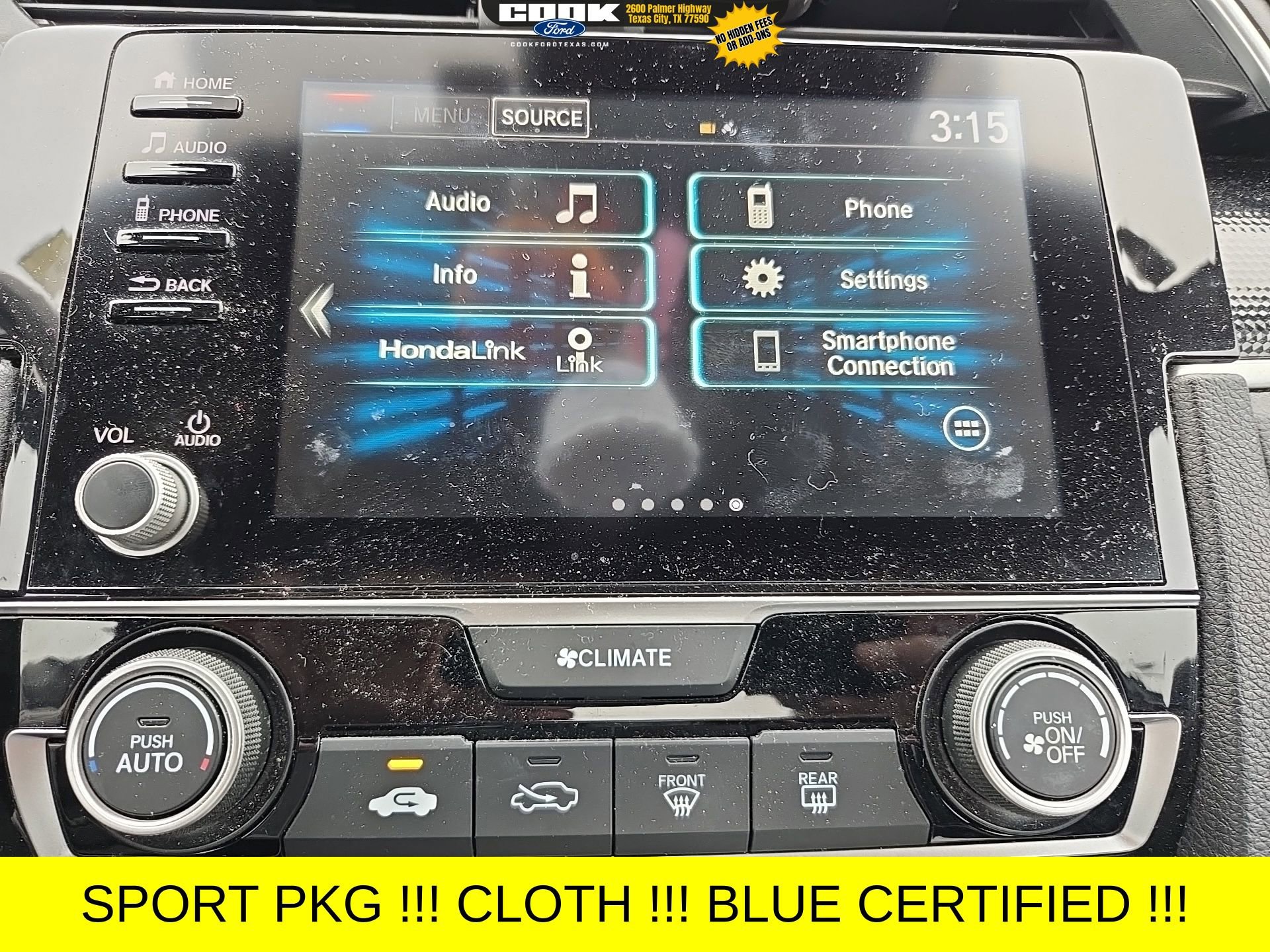 Used 2019 Honda Civic Sport image 4