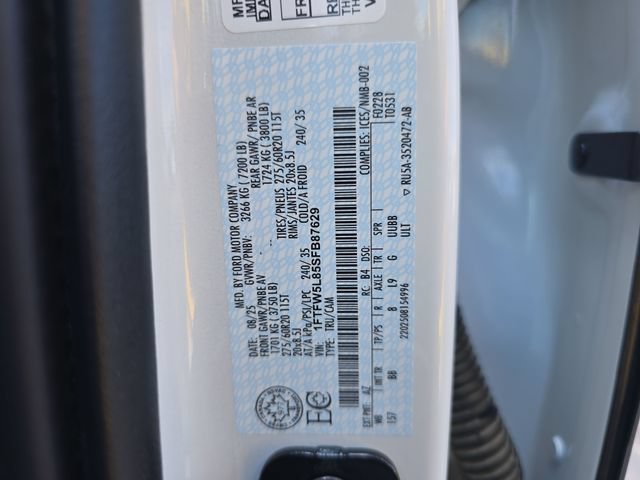 Certified 2025 Ford F150 Lariat w/ Equipment Group 502A High AWD/4WD image 36
