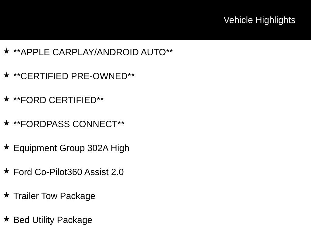 Certified 2023 Ford F150 XLT w/ Equipment Group 302A High AWD/4WD image 10