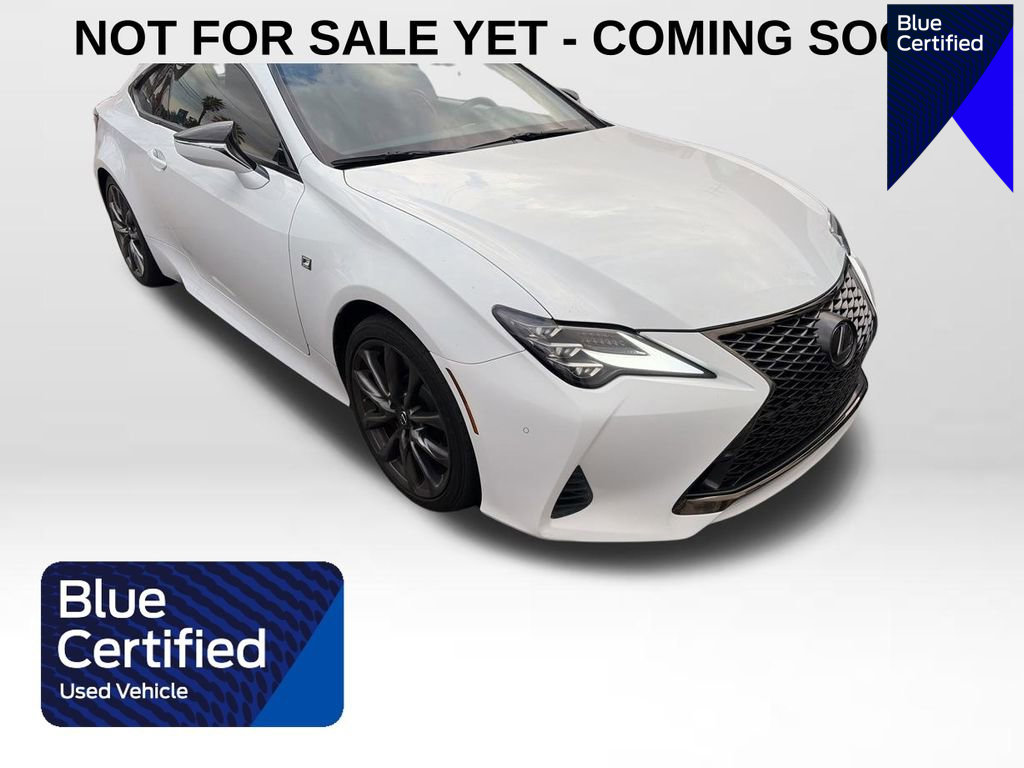 Used 2019 Lexus RC 350 F Sport