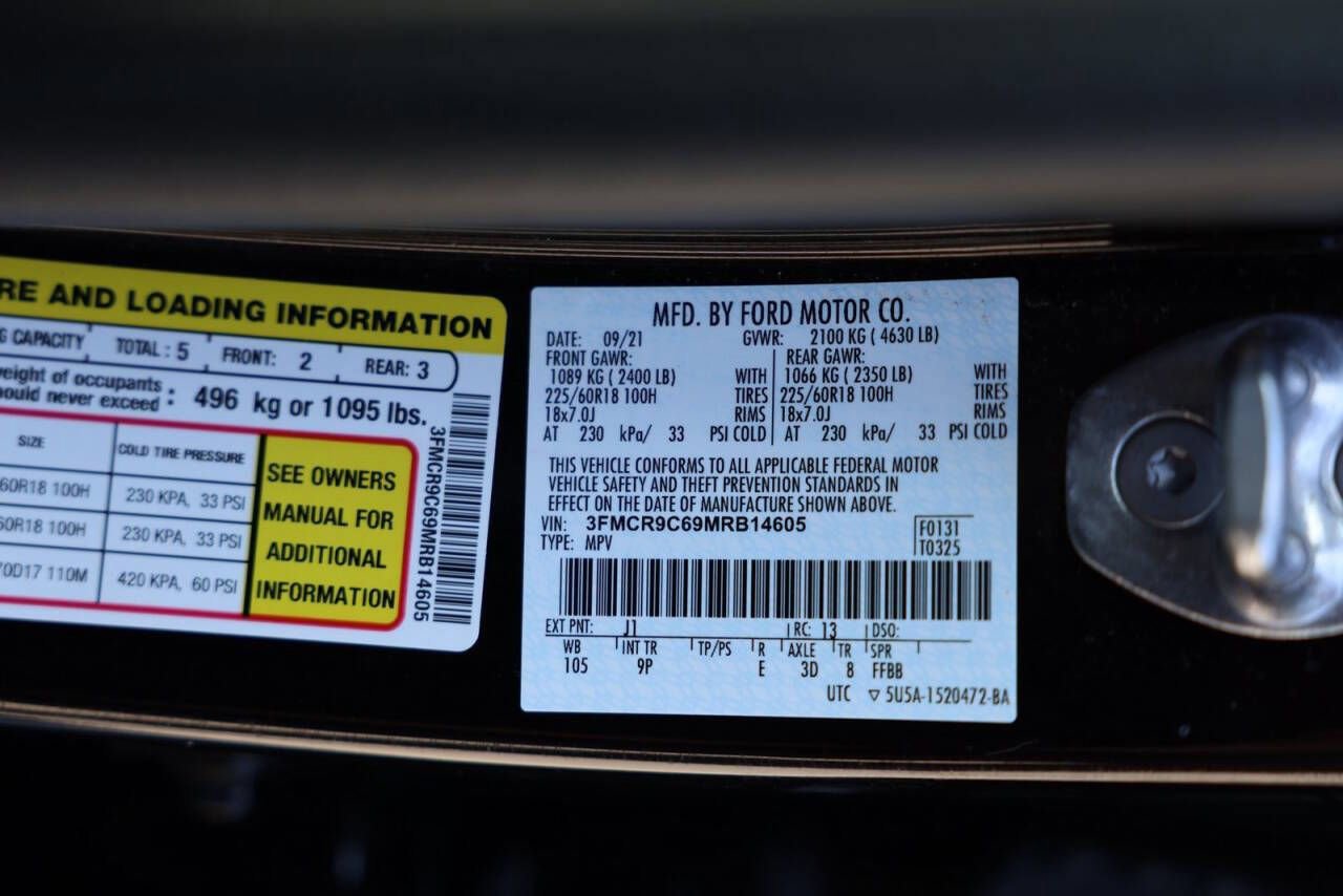 Certified 2021 Ford Bronco Sport Outer Banks image 37