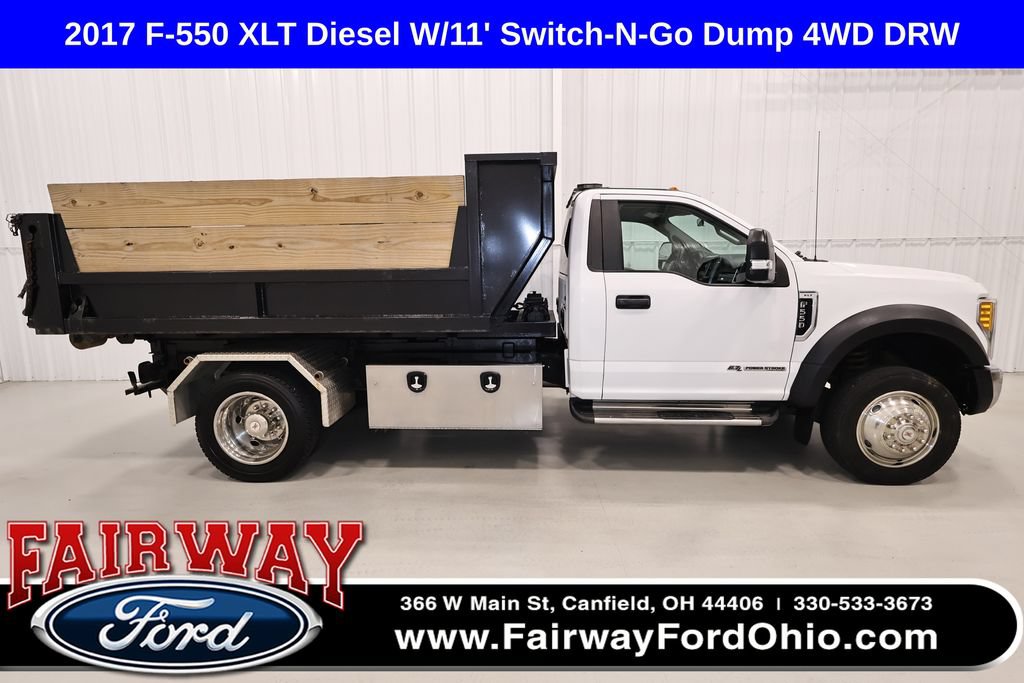 Certified 2017 Ford F550 4x4 Regular Cab Super Duty w/ XLT Value Package image 1