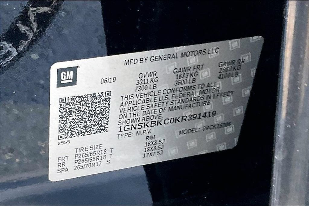Used 2019 Chevrolet Tahoe LT AWD/4WD image 34