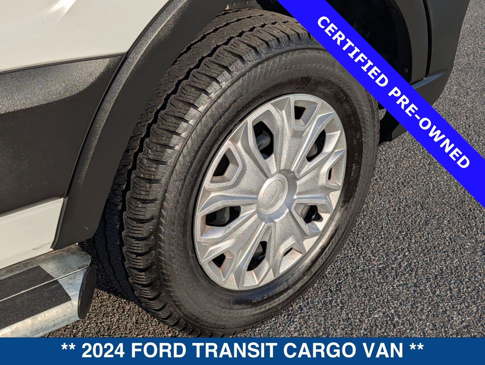 Certified 2024 Ford Transit 250 Low Roof w/ Exterior Upgrade Package RWD image 12