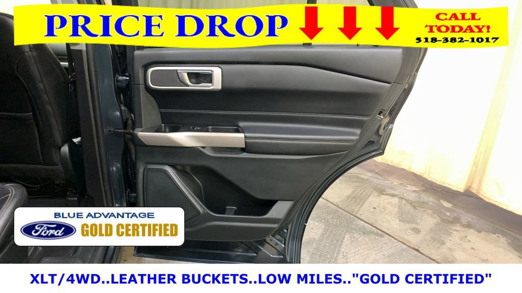 Certified 2022 Ford Explorer XLT w/ Equipment Group 202A image 16