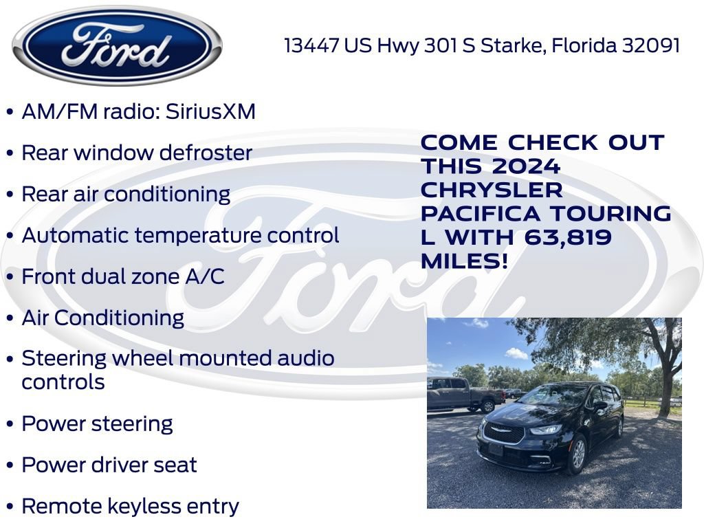 Used 2024 Chrysler Pacifica Touring-L FWD image 21