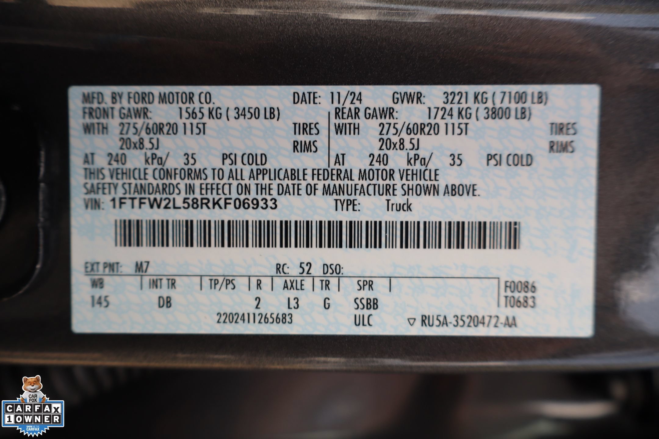 Certified 2024 Ford F150 STX w/ STX Black Appearance Package AWD/4WD image 30