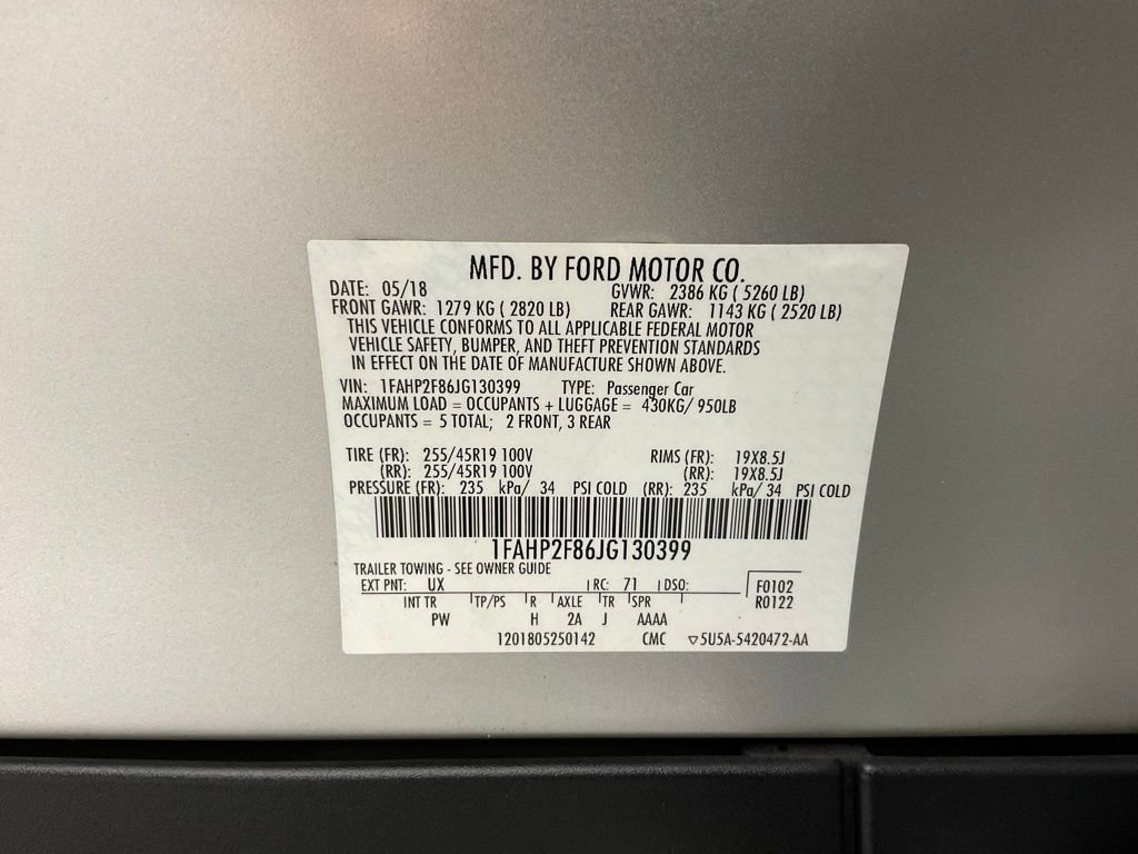 Certified 2018 Ford Taurus Limited image 28