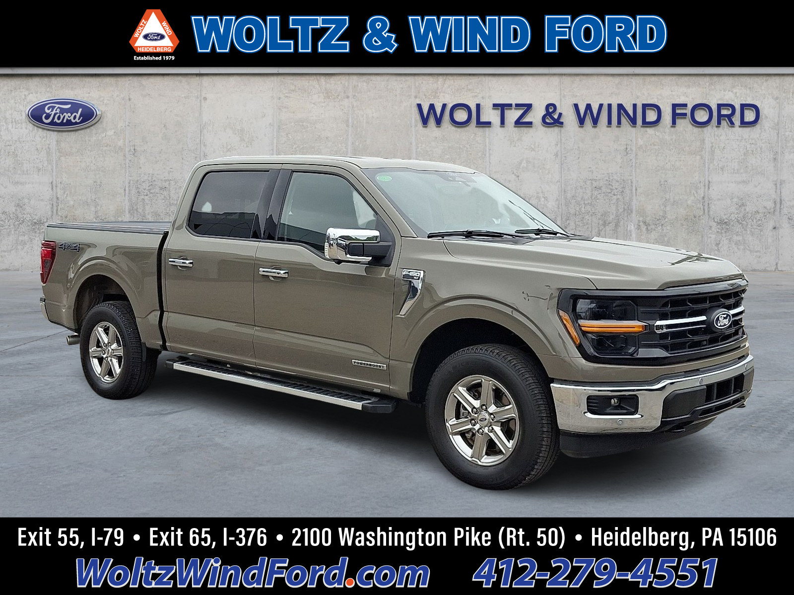 Certified 2025 Ford F150 XLT w/ Equipment Group 302A MID