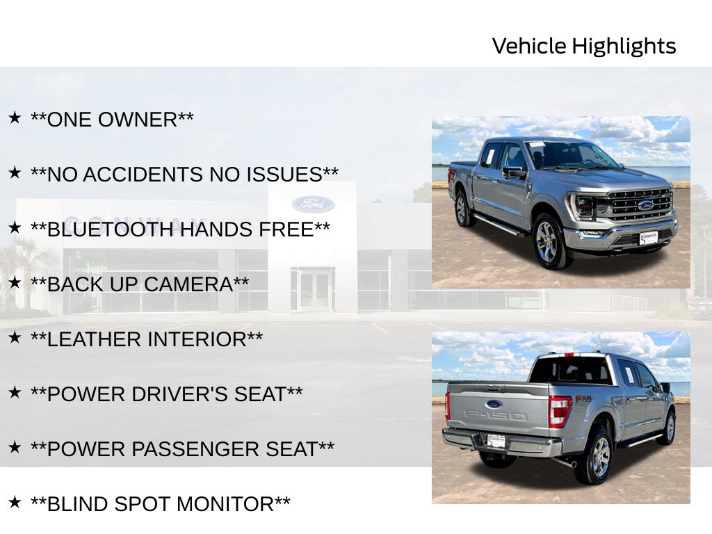 Certified 2022 Ford F150 Lariat w/ Equipment Group 502A High AWD/4WD image 6