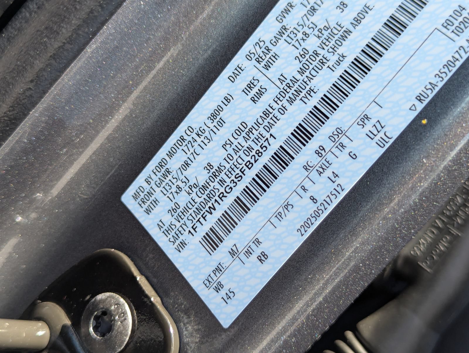 Certified 2025 Ford F150 Raptor AWD/4WD image 42
