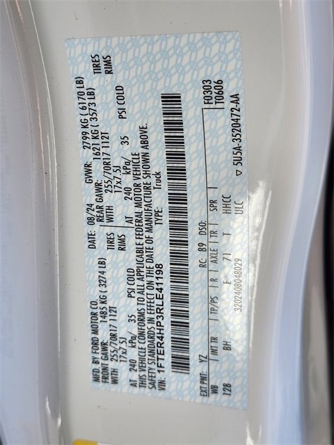 Certified 2024 Ford Ranger XLT image 30