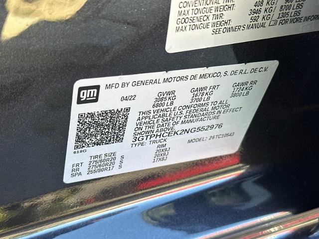 Used 2022 GMC Sierra 1500 Elevation RWD image 26