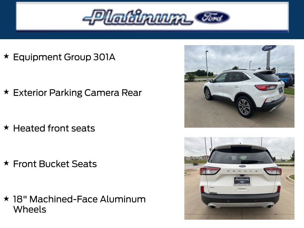 Certified 2021 Ford Escape SEL FWD image 21