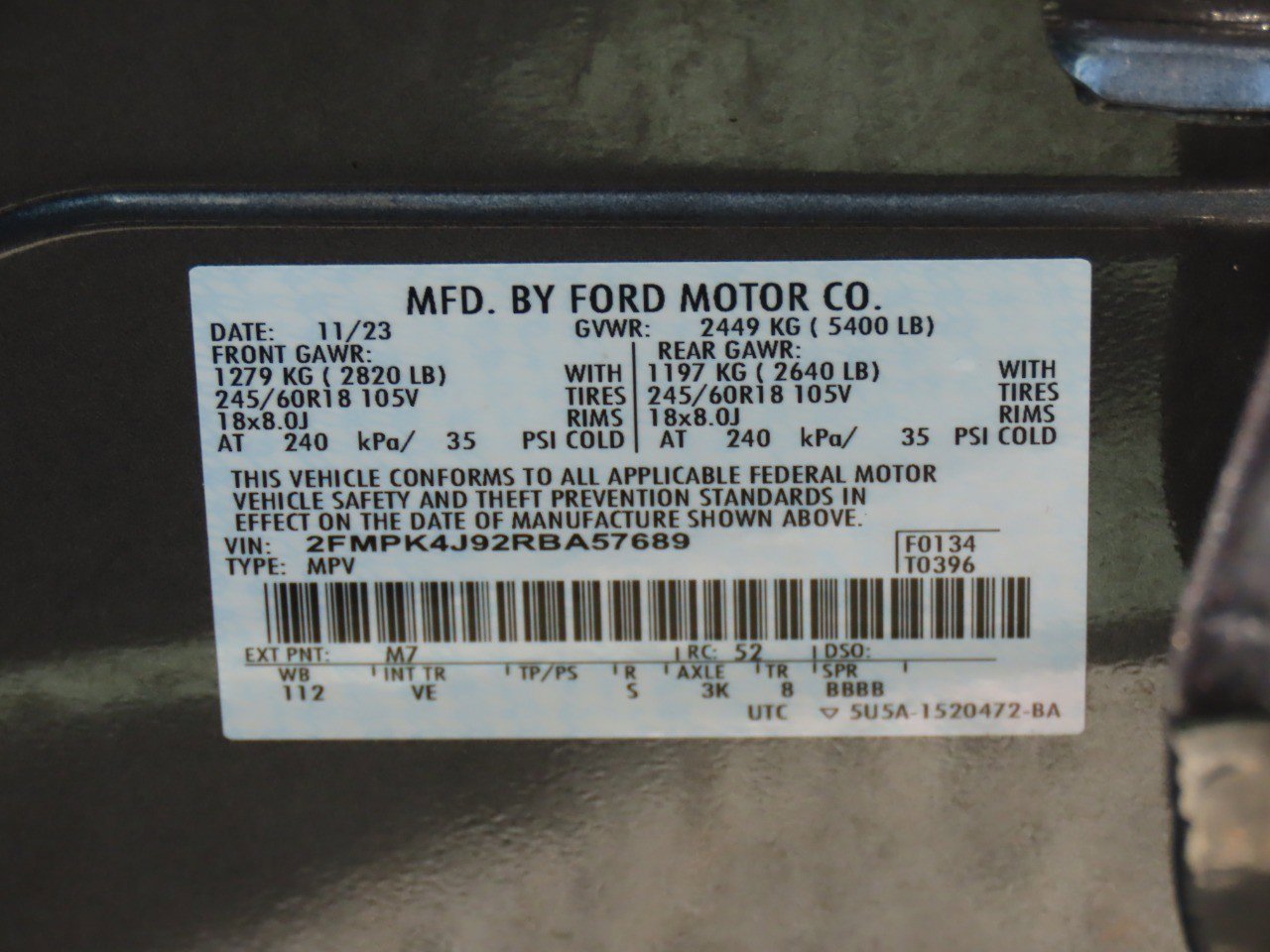 Certified 2024 Ford Edge SEL image 32