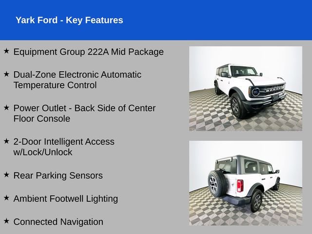 Certified 2025 Ford Bronco Big Bend AWD/4WD image 2