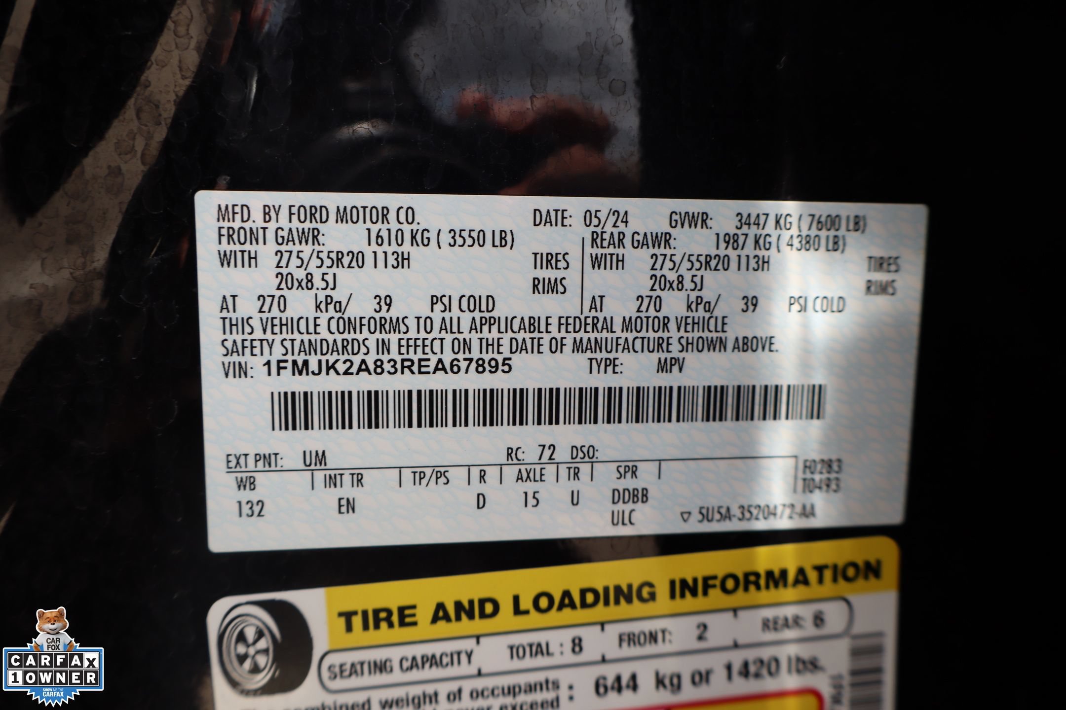 Certified 2024 Ford Expedition Max Limited AWD/4WD image 34