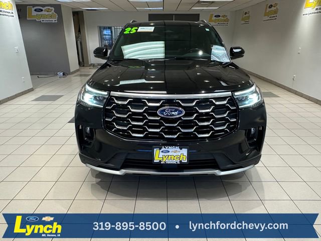 Certified 2025 Ford Explorer Platinum w/ LUX Leather Package AWD/4WD image 7