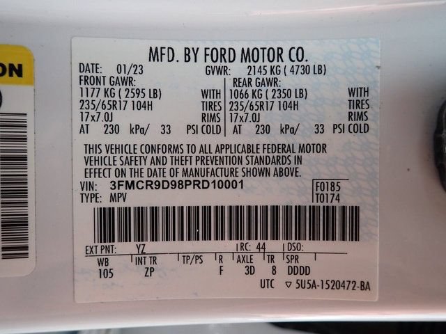 Certified 2023 Ford Bronco Sport Badlands w/ Premium Package AWD/4WD image 24