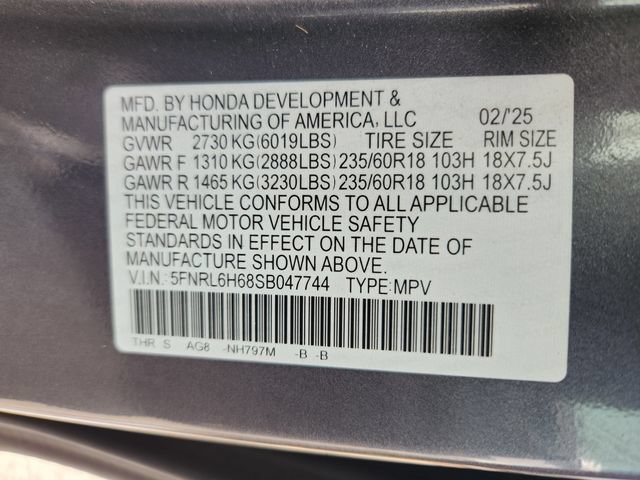 Used 2025 Honda Odyssey EX-L image 27
