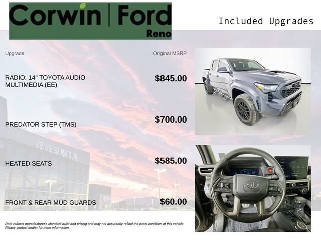 Used 2024 Toyota Tacoma TRD Sport AWD/4WD image 3