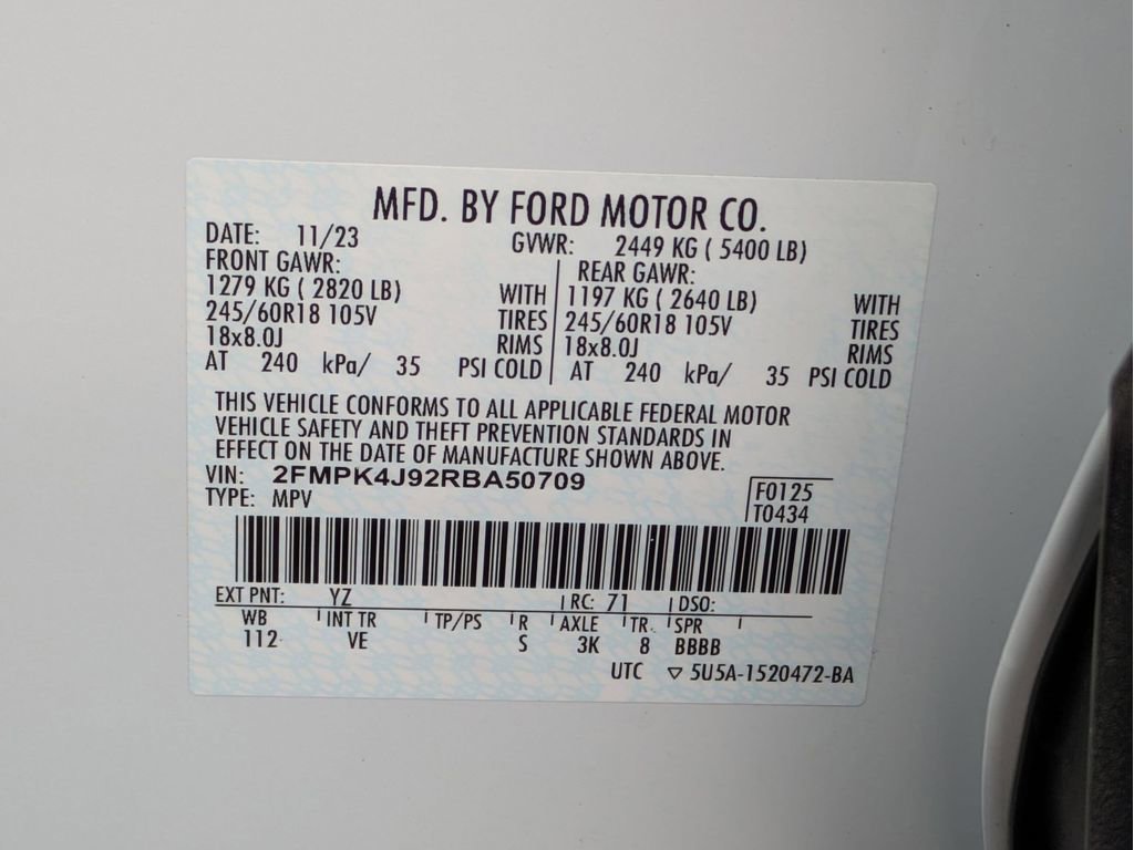 Certified 2024 Ford Edge SEL image 33