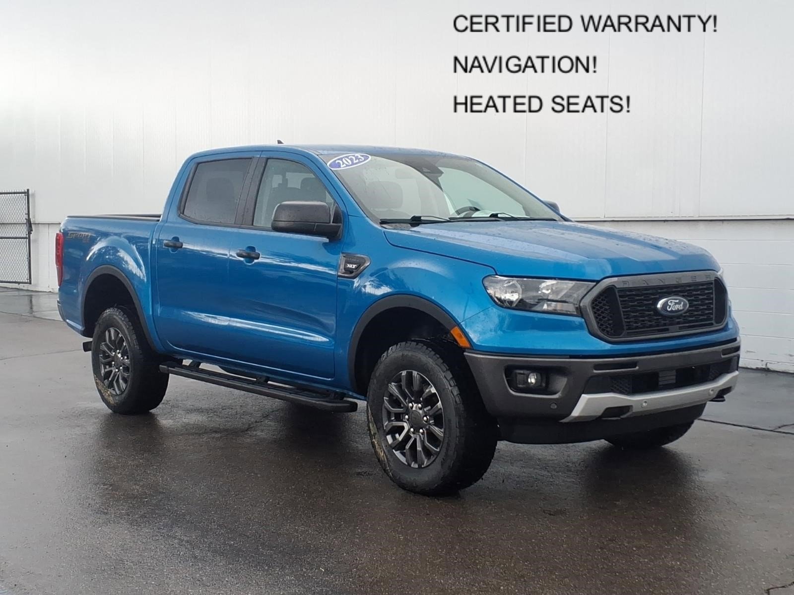 Certified 2023 Ford Ranger XLT w/ Equipment Group 302A High AWD/4WD image 1