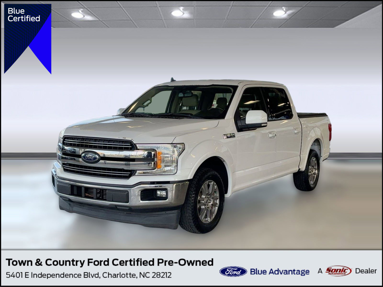 Certified 2019 Ford F150 Lariat w/ Equipment Group 501A Mid image 1