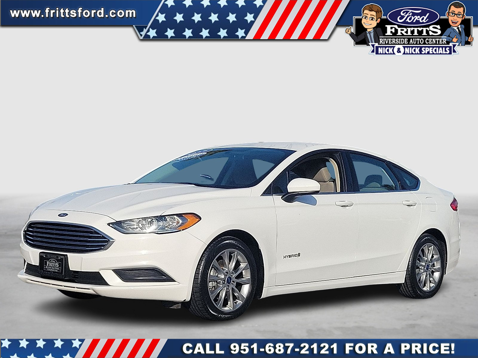 Certified 2017 Ford Fusion S FWD image 1
