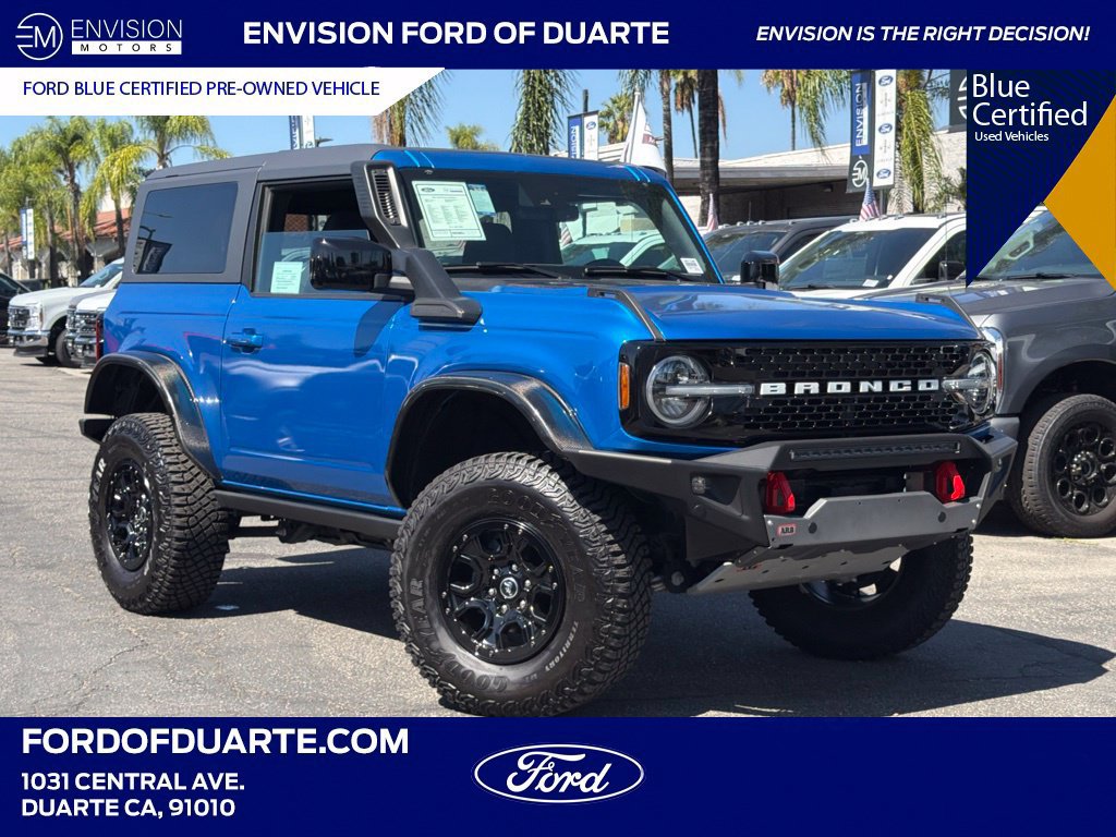 Certified 2021 Ford Bronco Wildtrak