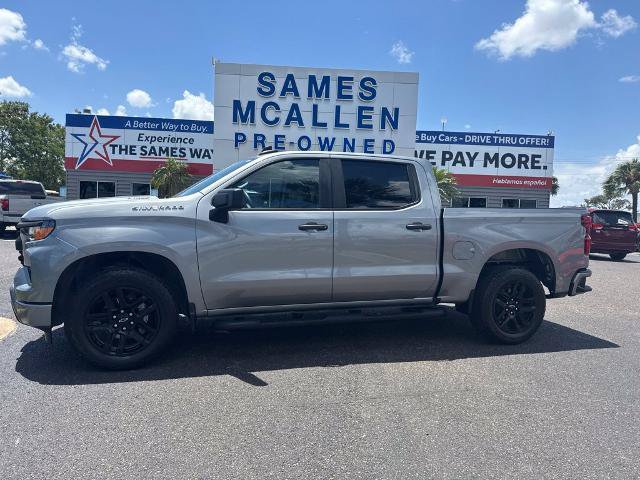 Used 2025 Chevrolet Silverado 1500 Custom w/ Turbomax Blackout Package RWD image 2