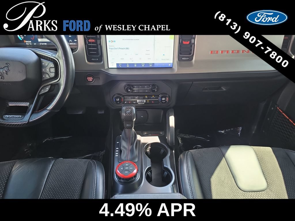 Certified 2024 Ford Bronco Raptor w/ Interior Carbon Fiber Pack 6 AWD/4WD image 13