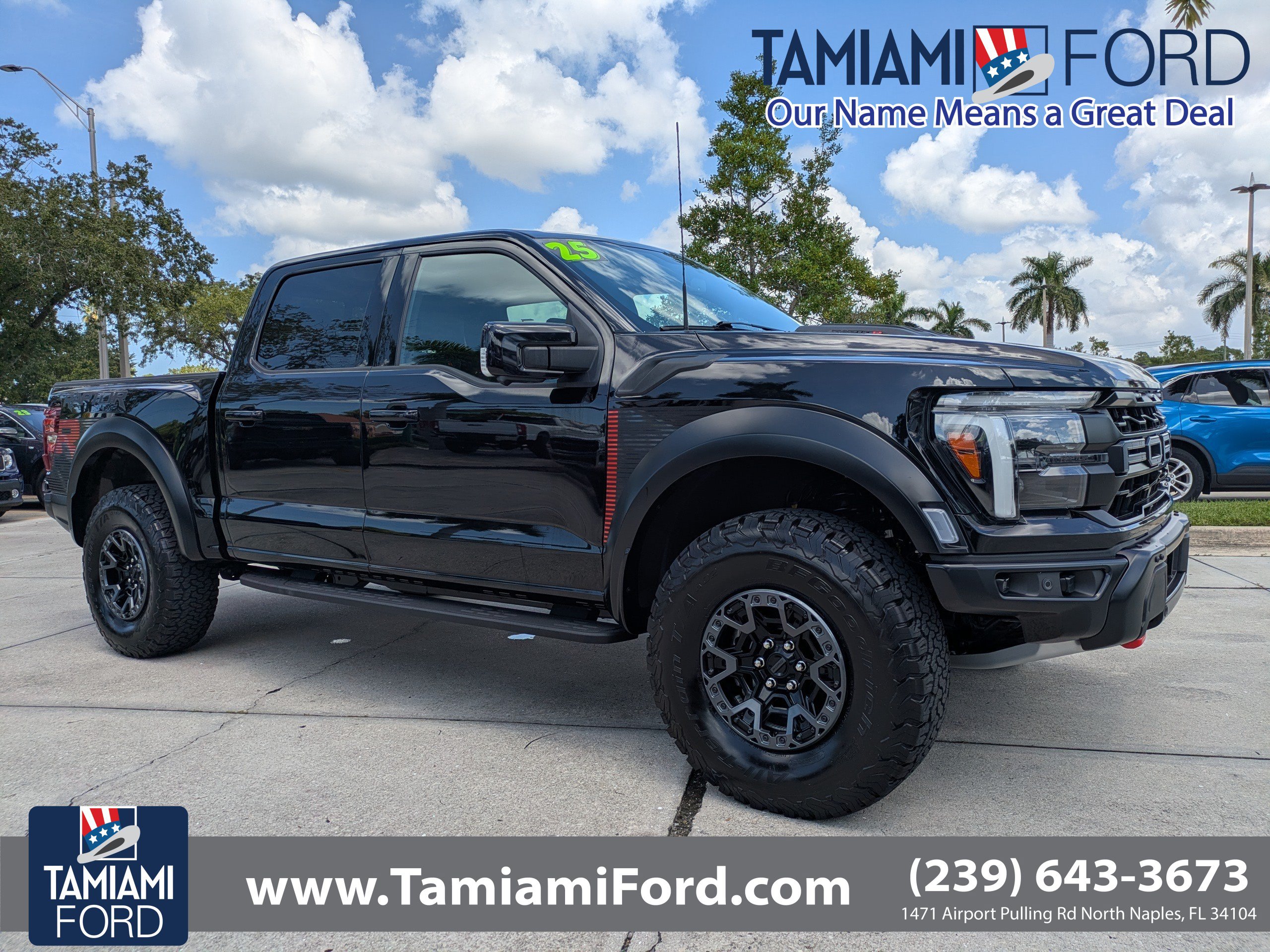 Certified 2025 Ford F150 Raptor w/ Equipment Group 803A Raptor R AWD/4WD image 1