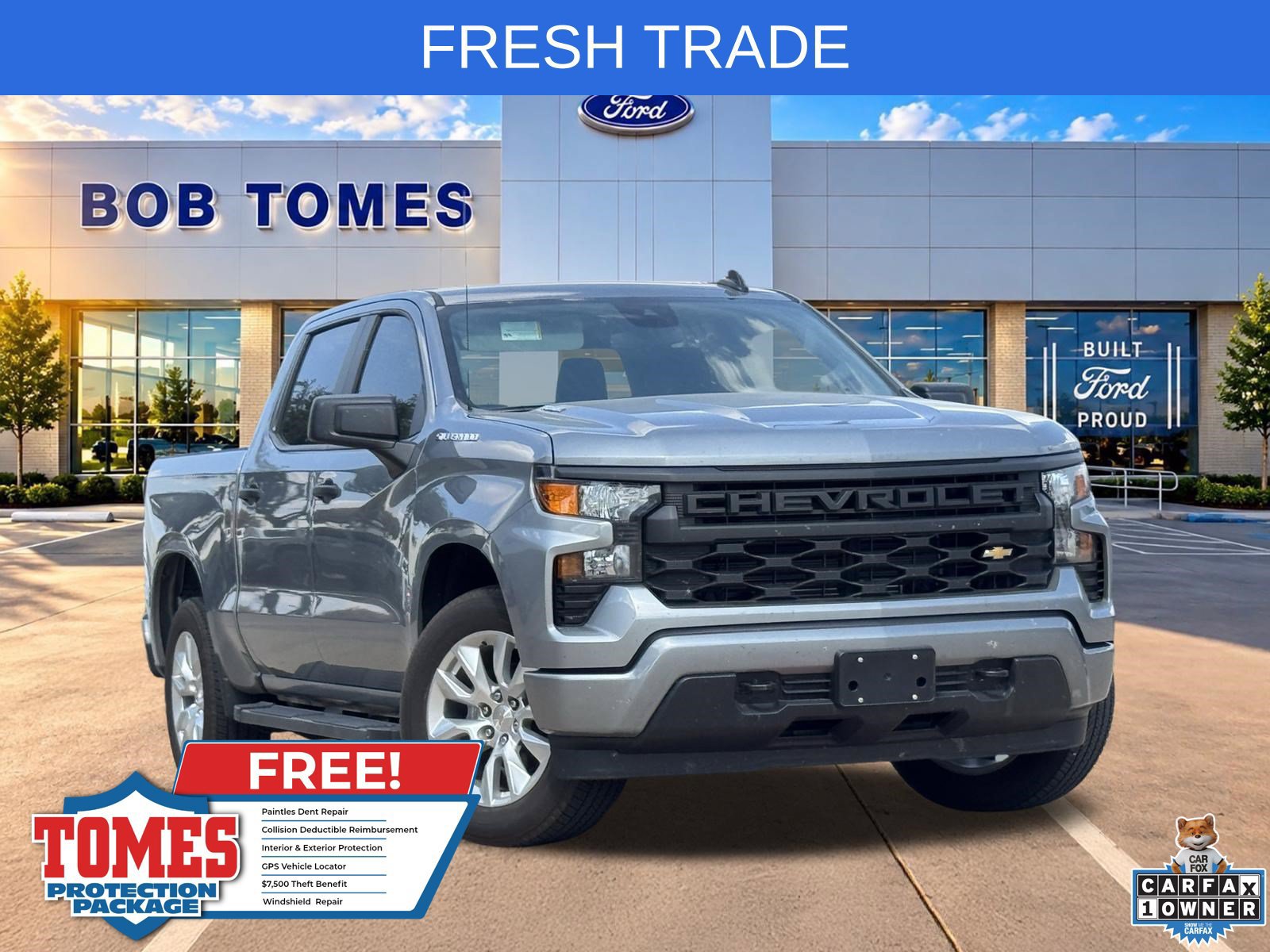Used 2026 Chevrolet Silverado 1500 Custom RWD image 1