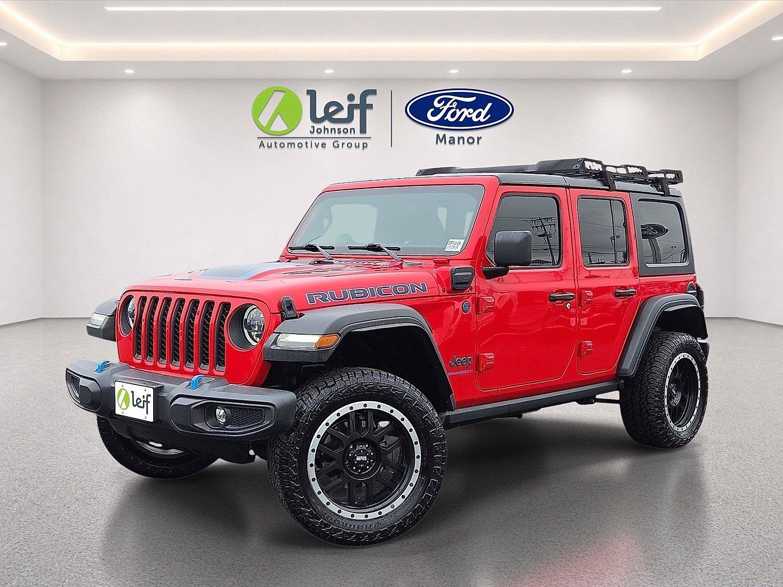 Used 2023 Jeep Wrangler Unlimited Rubicon 4xe AWD/4WD image 3