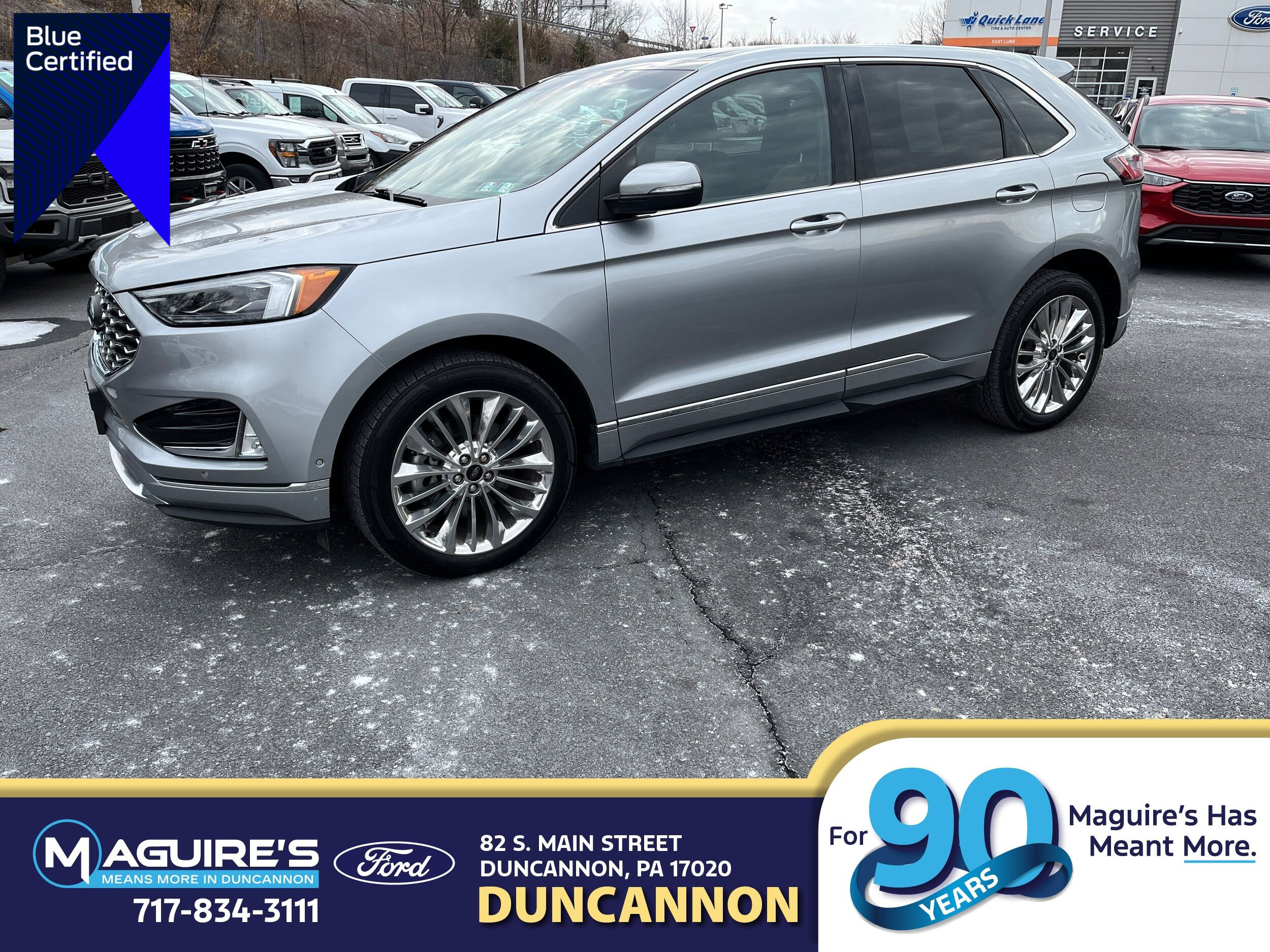 Certified 2020 Ford Edge Titanium w/ Equipment Group 301A