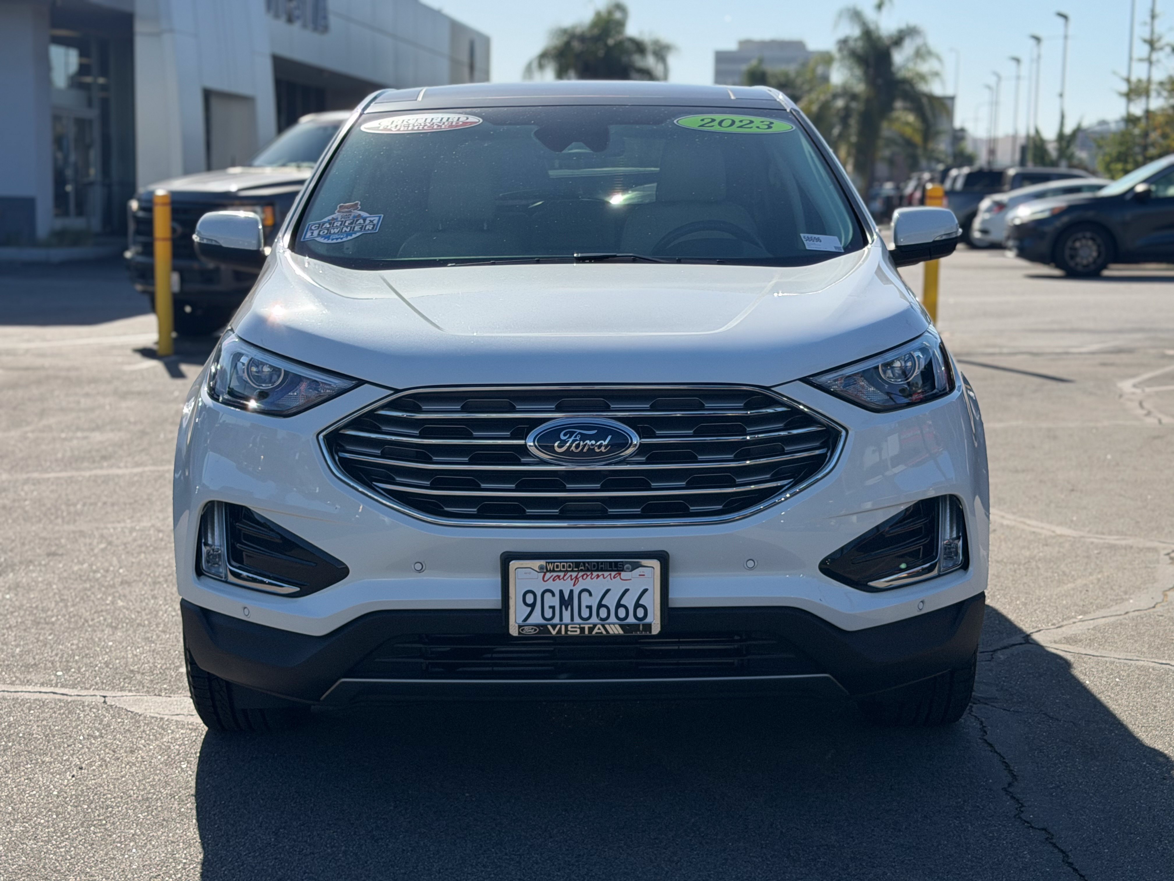 Certified 2023 Ford Edge Titanium w/ Class II Trailer Tow Package AWD/4WD image 2