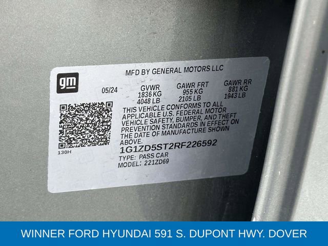Used 2024 Chevrolet Malibu LT FWD image 12