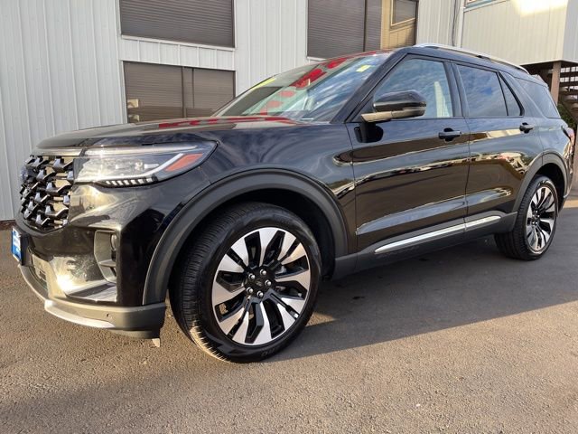 Certified 2025 Ford Explorer Platinum w/ LUX Leather Package