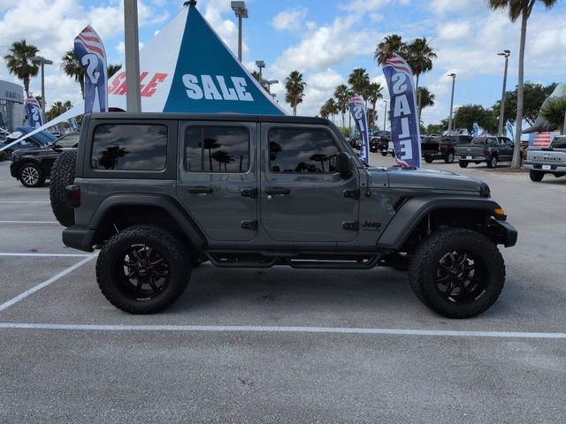 Used 2021 Jeep Wrangler Unlimited Sport AWD/4WD image 3
