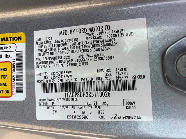 Certified 2024 Ford Mustang Premium RWD image 18
