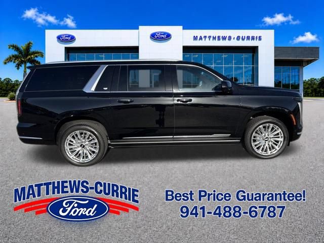 Used 2025 Cadillac Escalade ESV Premium Luxury w/ LPO, Floor Liner Package RWD image 3
