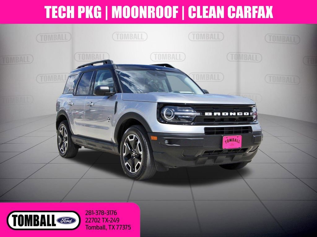 Certified 2023 Ford Bronco Sport Outer Banks w/ Tech Package AWD/4WD image 1