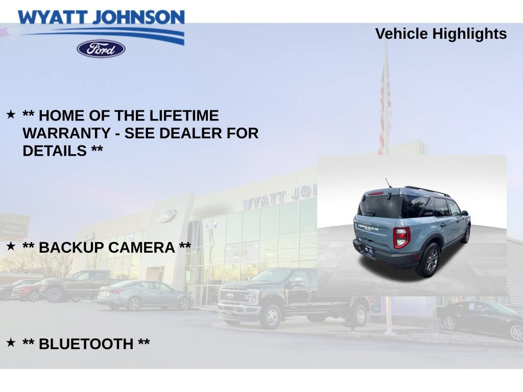 Certified 2023 Ford Bronco Sport Big Bend w/ Convenience Package AWD/4WD image 5