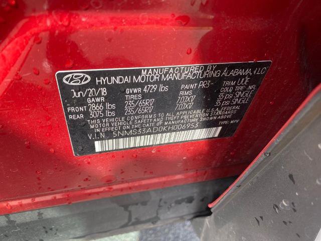 Used 2019 Hyundai Santa Fe SEL FWD image 15