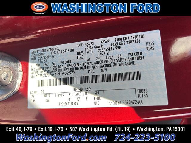 Certified 2023 Ford Escape ST-Line Elite w/ Premium Technology Package AWD/4WD image 21