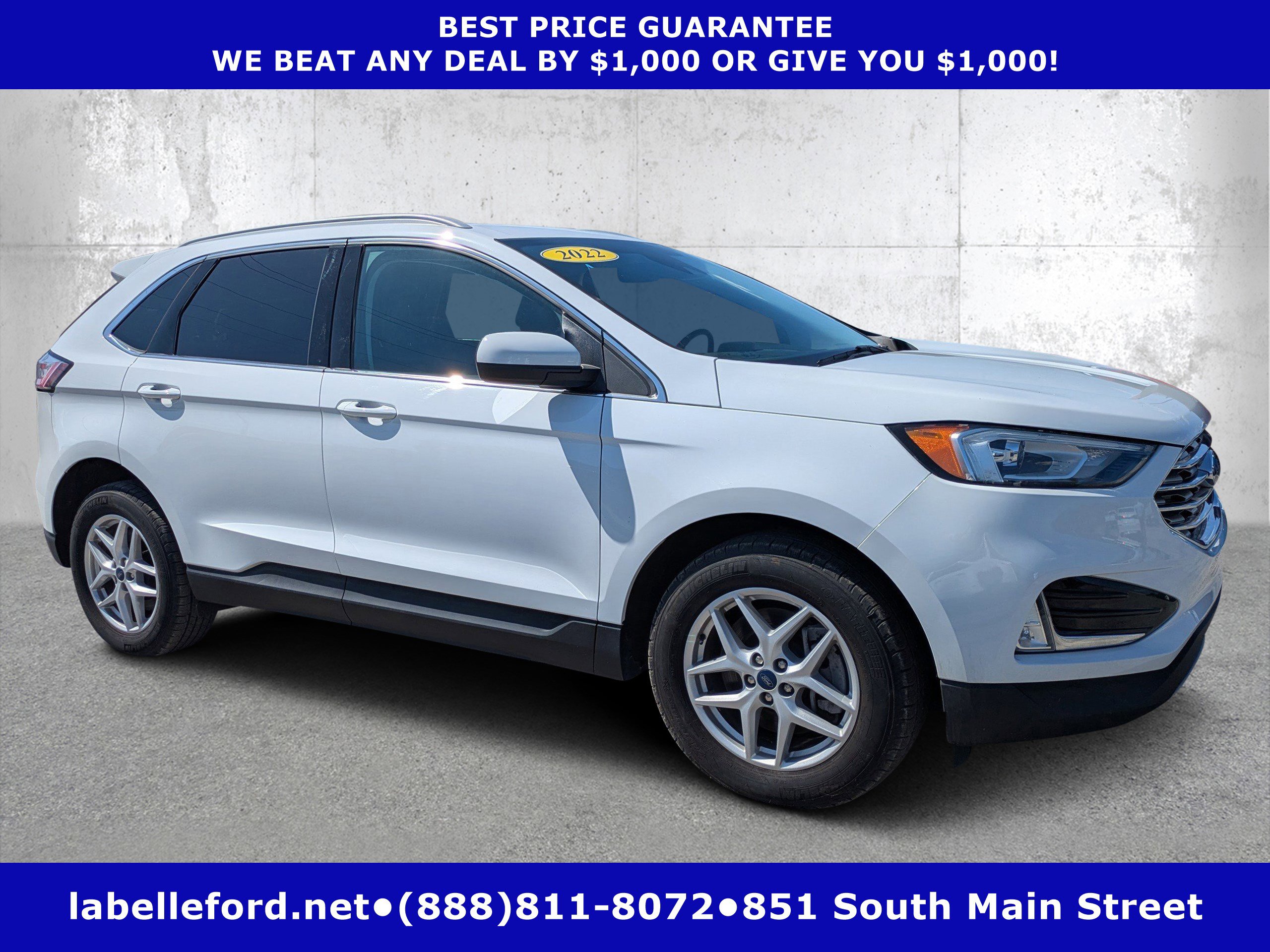 Certified 2022 Ford Edge SEL w/ Convenience Package