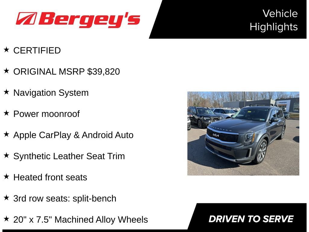 Used 2022 Kia Telluride S image 8
