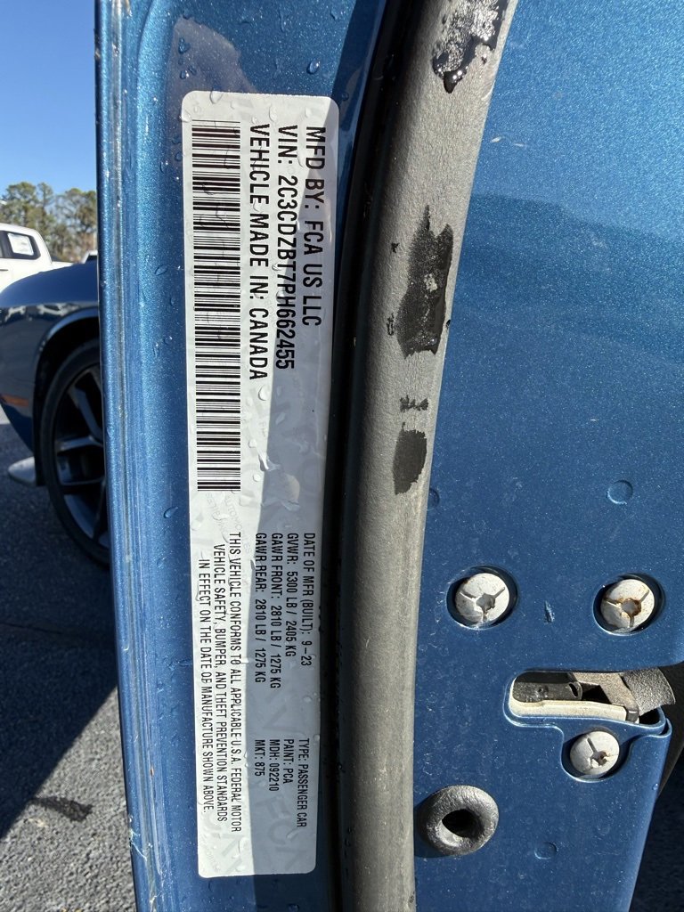 Used 2023 Dodge Challenger R/T w/ Blacktop Package image 33