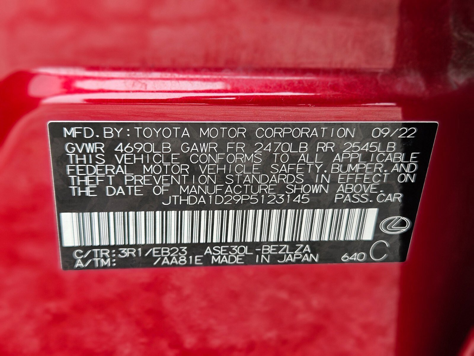 Used 2023 Lexus IS 300 w/ Premium Package image 33